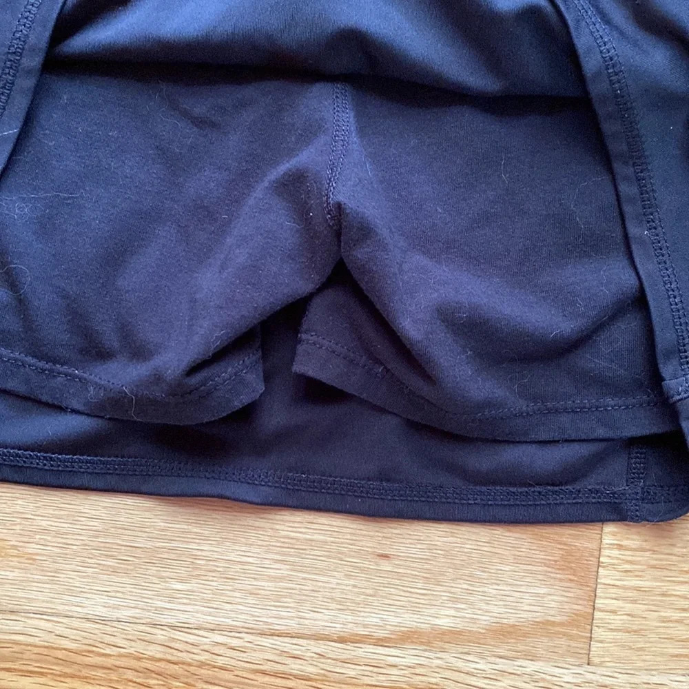 Tangerine Black Athletic Skort Perforate Pickleball Golf Skirt Size Small Tennis - Picture 4 of 8